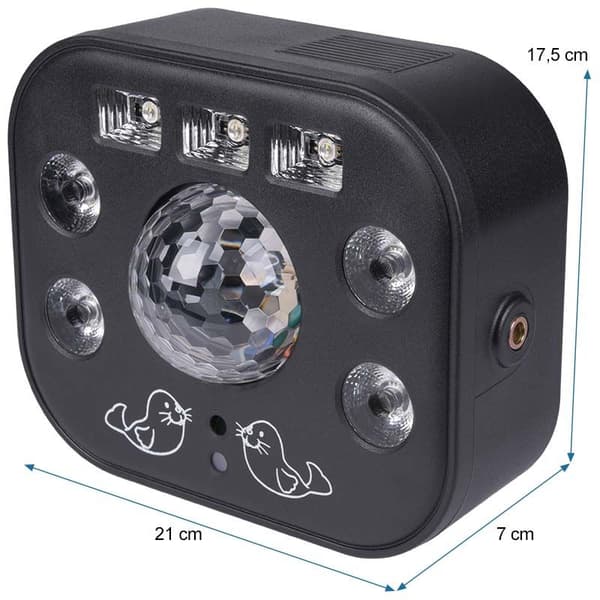 LIGHT4ME MULTIPHASE multieffekt LED UV wash strobe