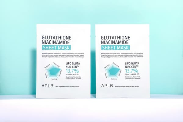 APLB GLUTATION NIACINAMID SHEET MASK 25ml