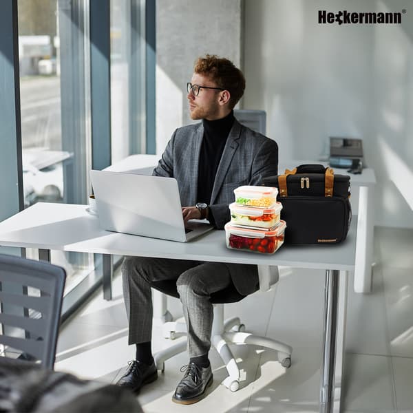 Heckermann 20L musta lämpölaukku