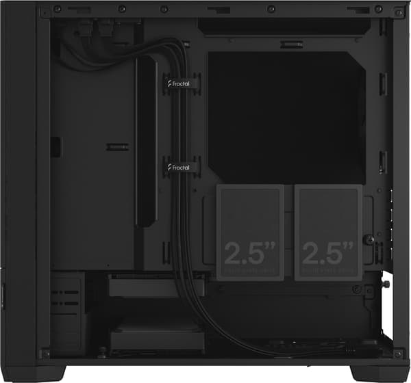 Fractal Design Pop Mini Silent -kotelo, musta, kiinteä, FD-C-POS1M-01