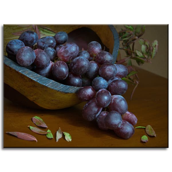 Canvastavla Kök Druva 40x30 cm