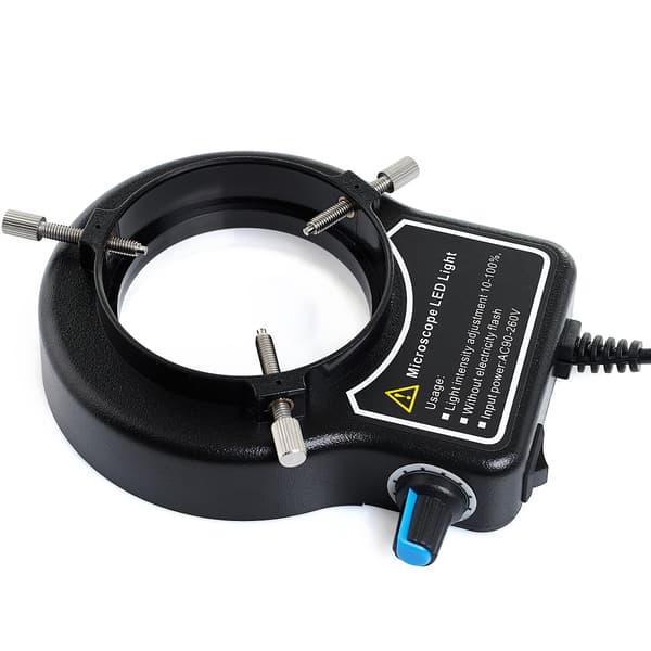 Techrebal 48x LED justerbar illuminator/belysning til mikroskop