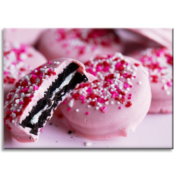 Canvastaulu Kitchen Pink Cookies 70x50