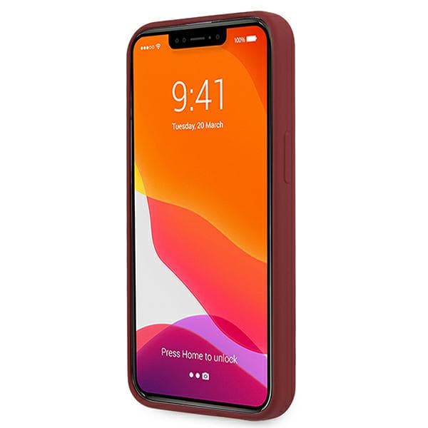 Mercedes Silikone Line Etui til iPhone 13 Pro Max, Rød
