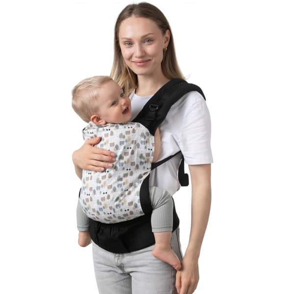 Ergonominen kantokantolaite Urban 100% puuvillaa Panda