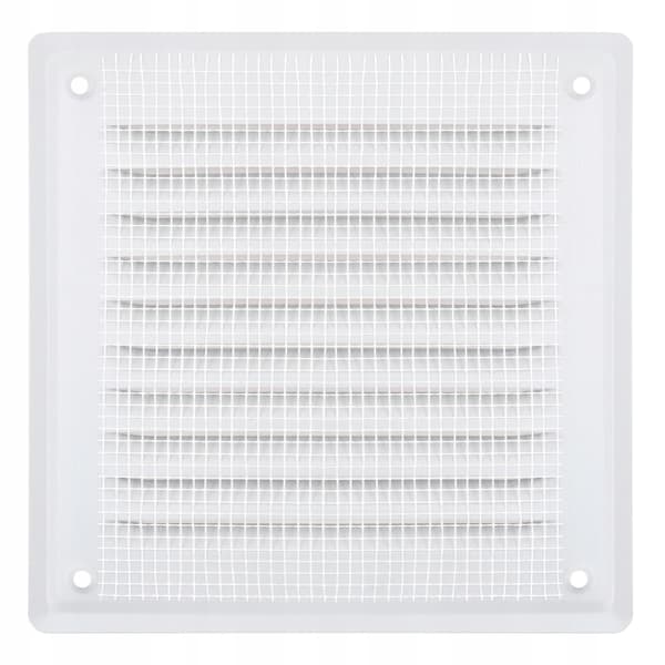 Malet metalgitter 14x14 skruet BRICK