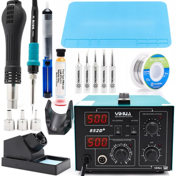 YIHUA 852D+ 2-in-1 -asema +KIT23