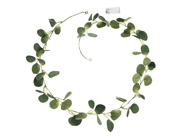 Eukalyptus LED-guirlande 2m