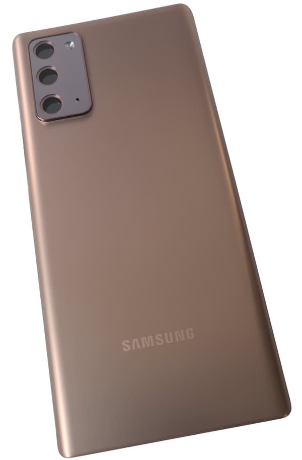 ORG Originalt bagcover til Samsung Galaxy Note 20, brunt