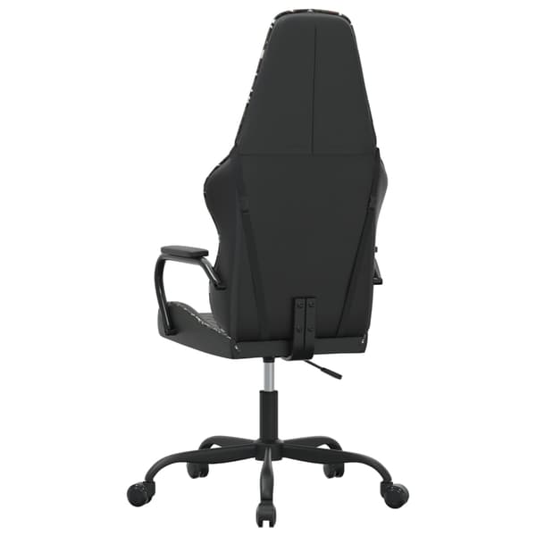 vidaXL gamingstol, sort og camouflage, kunstlæder