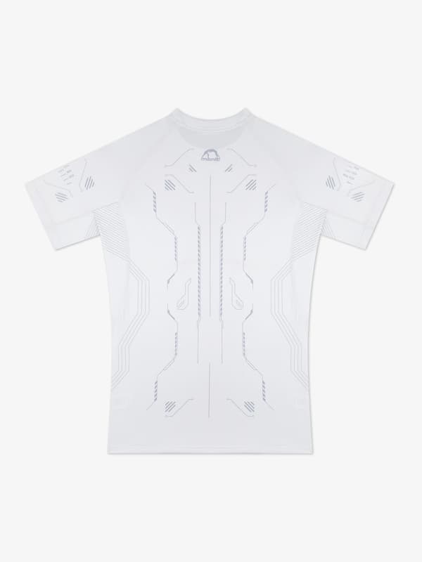 MANTO Rashguard Kortärmad SHIELD Vit L