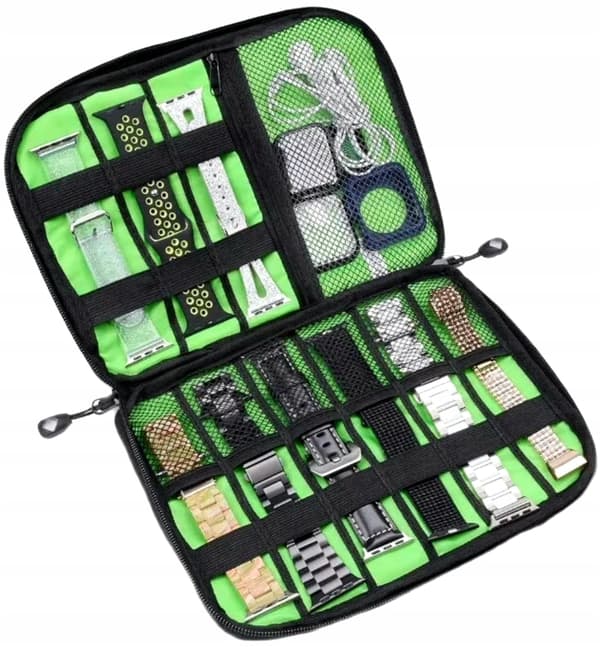 Etui Rejsetaske Organisator til opladerkabler Pose