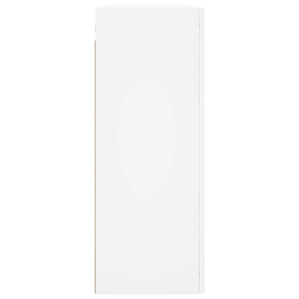 vidaXL Väggskåp vit 69,5x34x90 cm