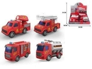 Blanding af brandvæsenets køretøjer