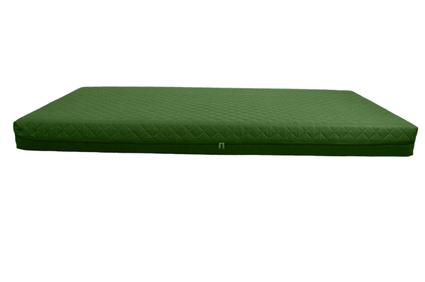 Tikattu patjansuojus pullolle, vihreä 80x180x20