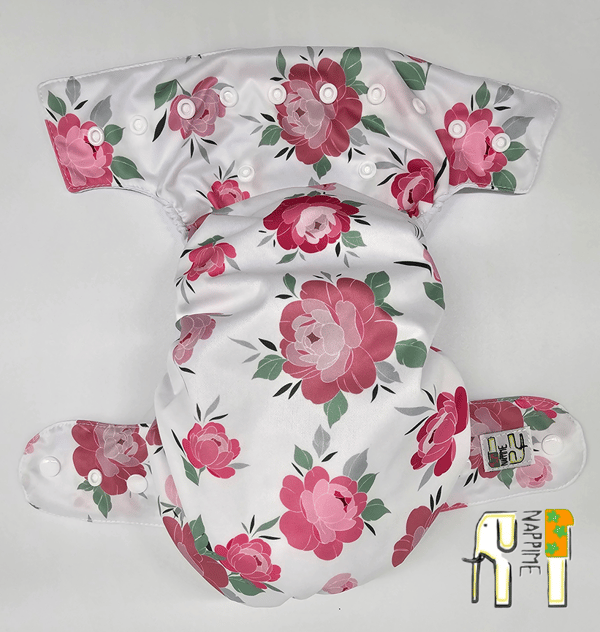 NappiMe COOLMAX POCKET PEONY Vaskbare bleer