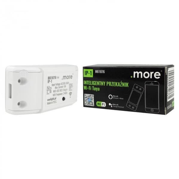 Intelligent controllerrelæ Wifi-kontrol TUYA Ecolight-applikation