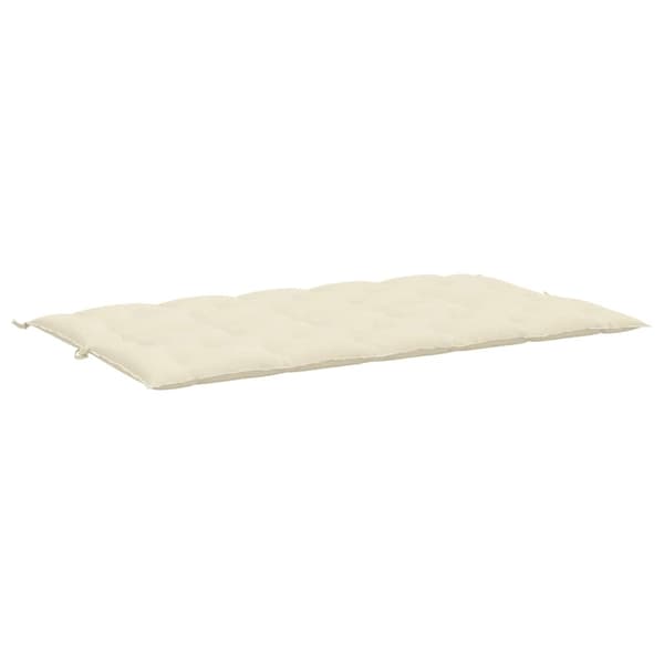 vidaXL Gungdyna, Creme, 180 cm, Tyg