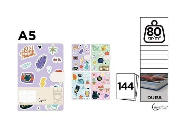 Muistikirja A5/144K SEKOITUS