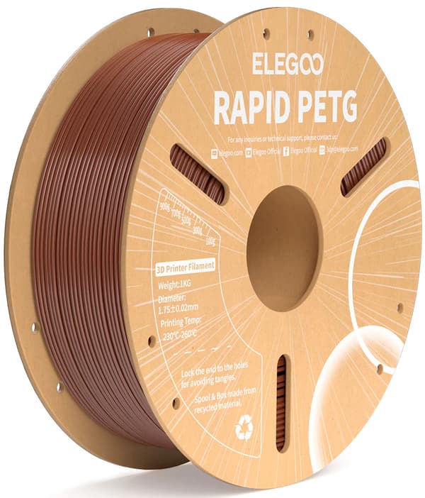 Filamentti Elegoo Rapid PETG ruskea 1kg