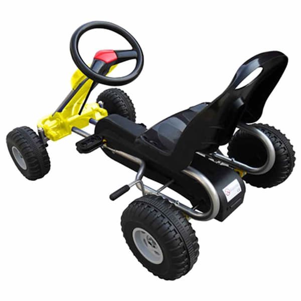 vidaXL Gokart Gul