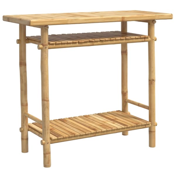 vidaXL Konsolipöytä 90x37x75 cm bambu