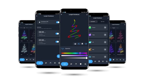 WiFi LED julelys 10m Tuya Musik