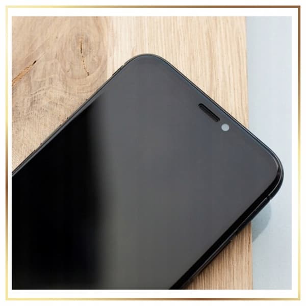 3MK HardGlass Max Privacy Hærdet Glas til iPhone X, Sort