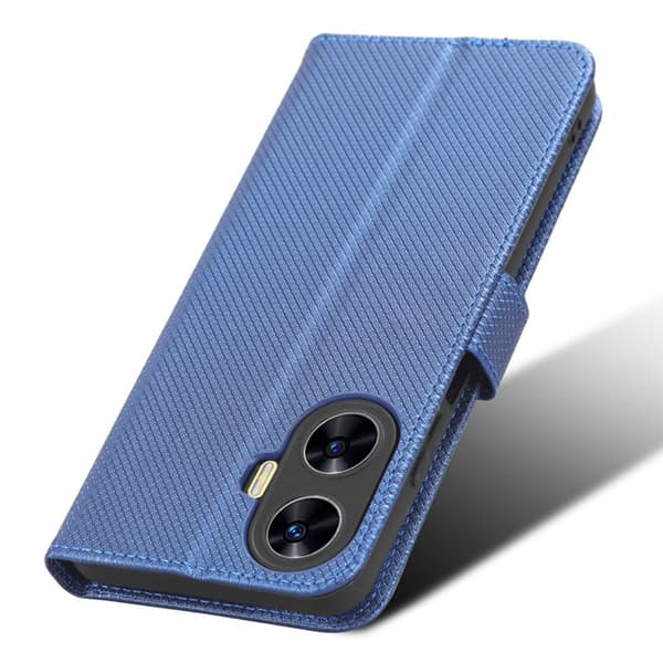 Realme C55 Flipfodral, Plånbok, Smart Magnet, Blå