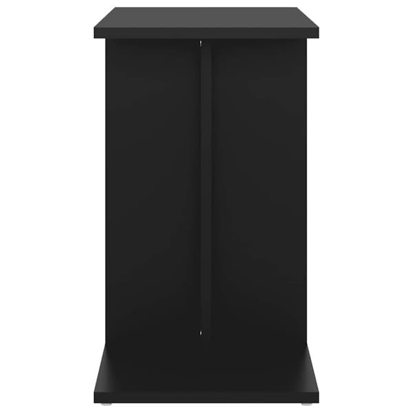 vidaXL sidebord, sort, 50x30x50 cm, træbaseret materiale