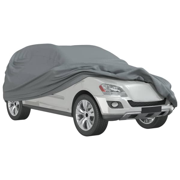 vidaXL SUV Bilskydd, Hel, Grå, Medium, Non-woven Tyg