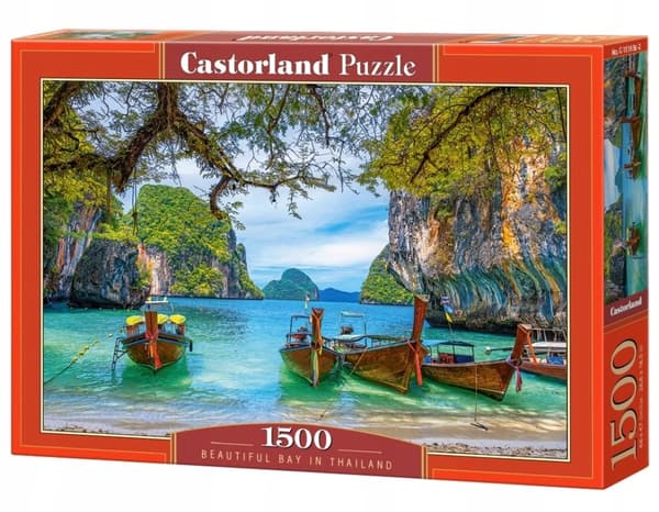 Pussel 1500 bitar vacker vik Thailand