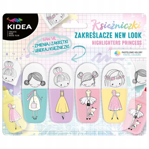 PRINCESS HIGHLIGHTERS - NYT LOOK KIDEA 4284