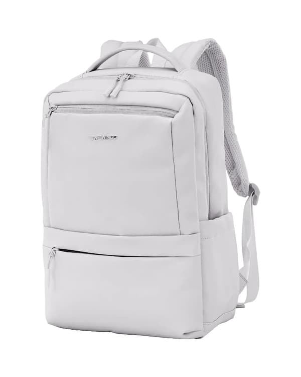 WINGS CBP003 kabinryggsäck med laptopficka och ventilationssystem GRÅ