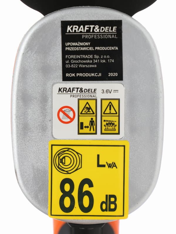 Akku-græs- og busksaks KD5130
