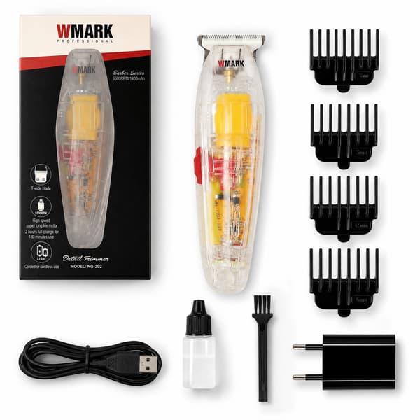Barber hårklippare vass rakapparat