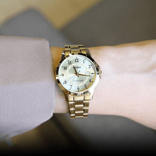 DAMKLOCKA CASIO LTP-V004G-9B (zd568c) + LÅDA