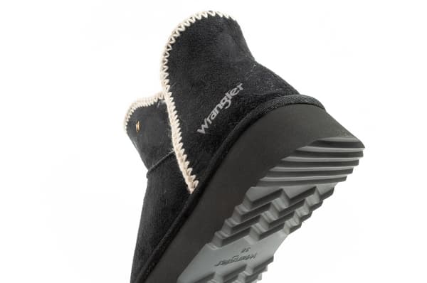 Wrangler Elsa Platform Dame Mellem Sort [20253093.25Y] Størrelse 37