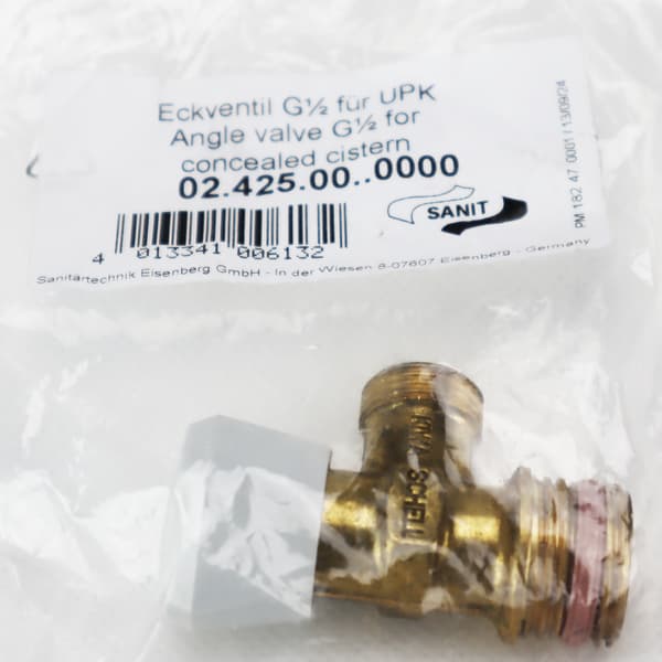 Vinkelventil ½" NIT