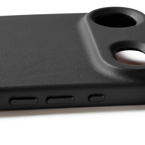 MUJJO iPhone 17 Air Læderetui Sort