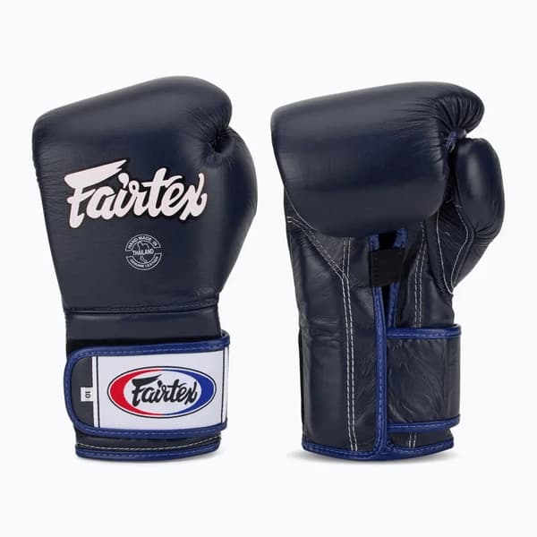 Fairtex boksehandsker i mexicansk stil, blå, 473 ml