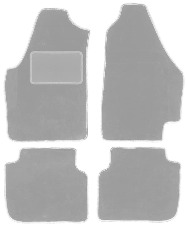 Grå bilmåtter til: Fiat Idea minivan (2003-2010)