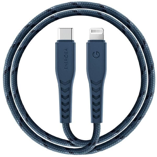 ENERGEA Nyloflex USB-C - Lightning C94 MFI-kabel 1,5m blå/blå