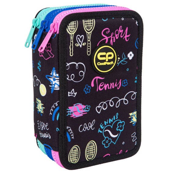 CoolPack Jumper 3 -kolmoiskynäkotelo lisävarusteineen