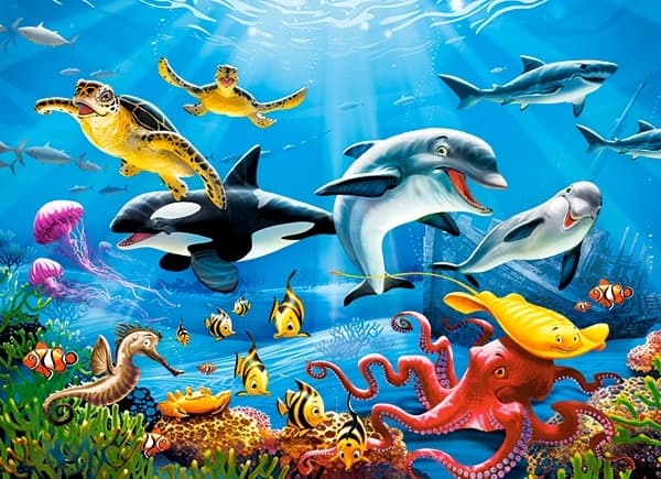 Pussel 200 tropisk undervattenvärld