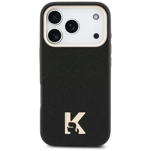 Karl Lagerfeld Karl Head Logo MagSafe-etui til iPhone 17 Pro, sort