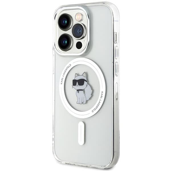 Karl Lagerfeld IML Choupette MagSafe-etui til iPhone 14 Pro Max, klar