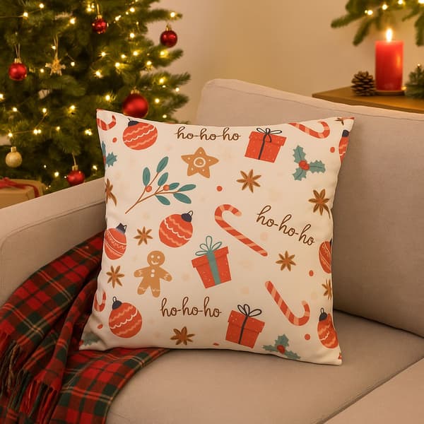 Julepeberkagepude 40x40cm