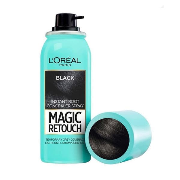 L'ORÉAL MAGIC RETOUCH Hårrodsspray - SORT 75 ml