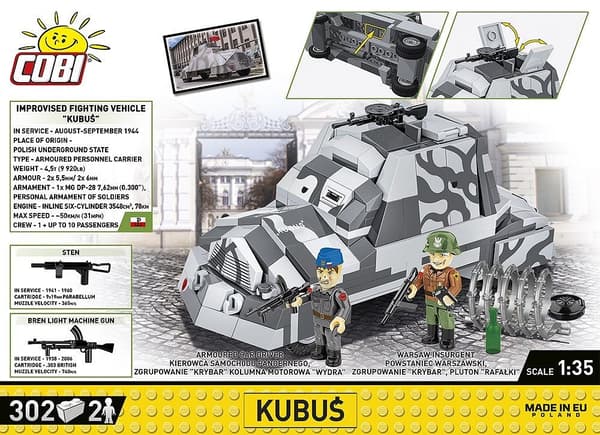 WWII historiske samling. Kubuś 302 kl